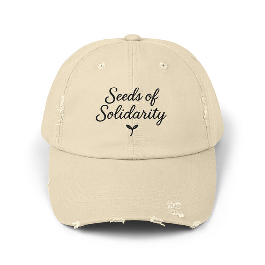 Seeds of Solidarity – Distressed Hat