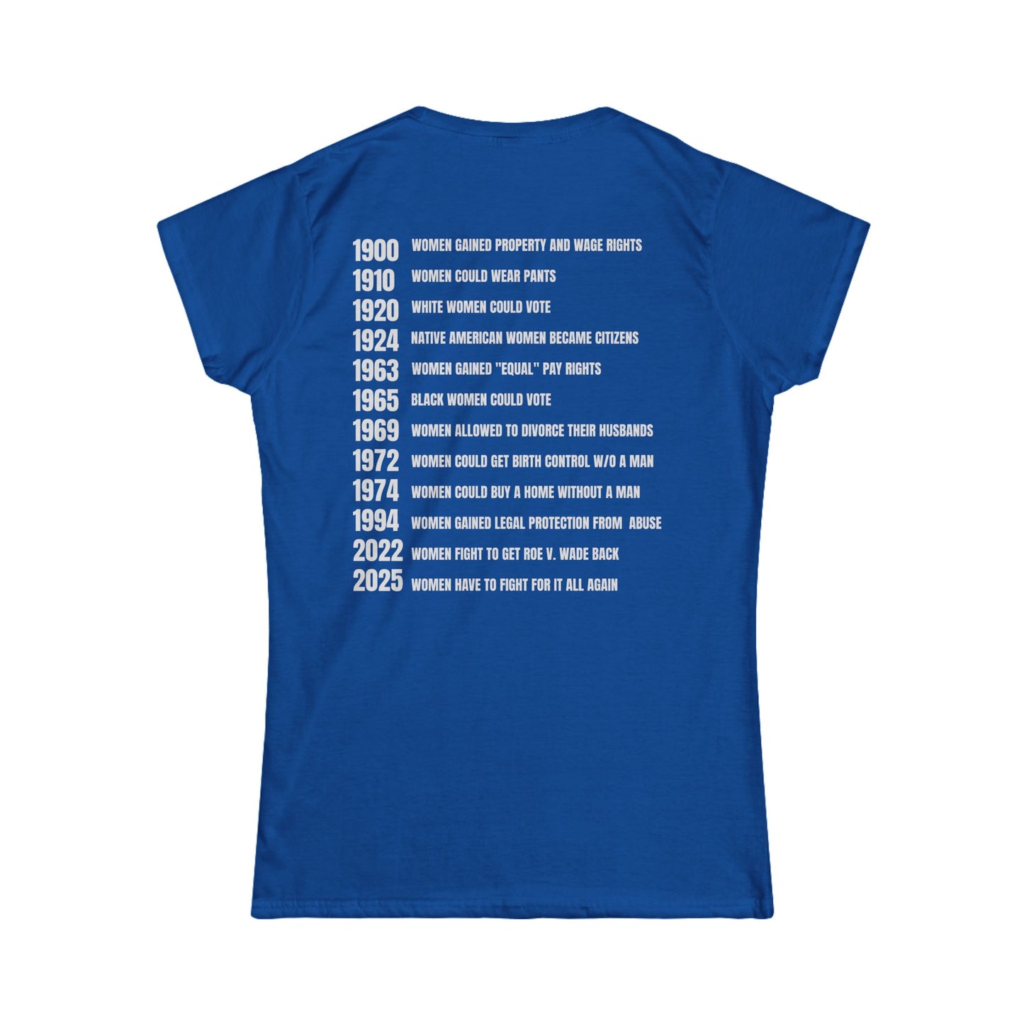 Women's Rights Timeline — Women's Tee