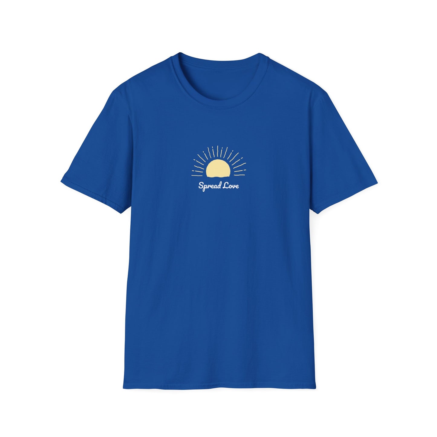 Sunrise 'Spread Love' T-Shirt — Minimal Positive Graphic Tee