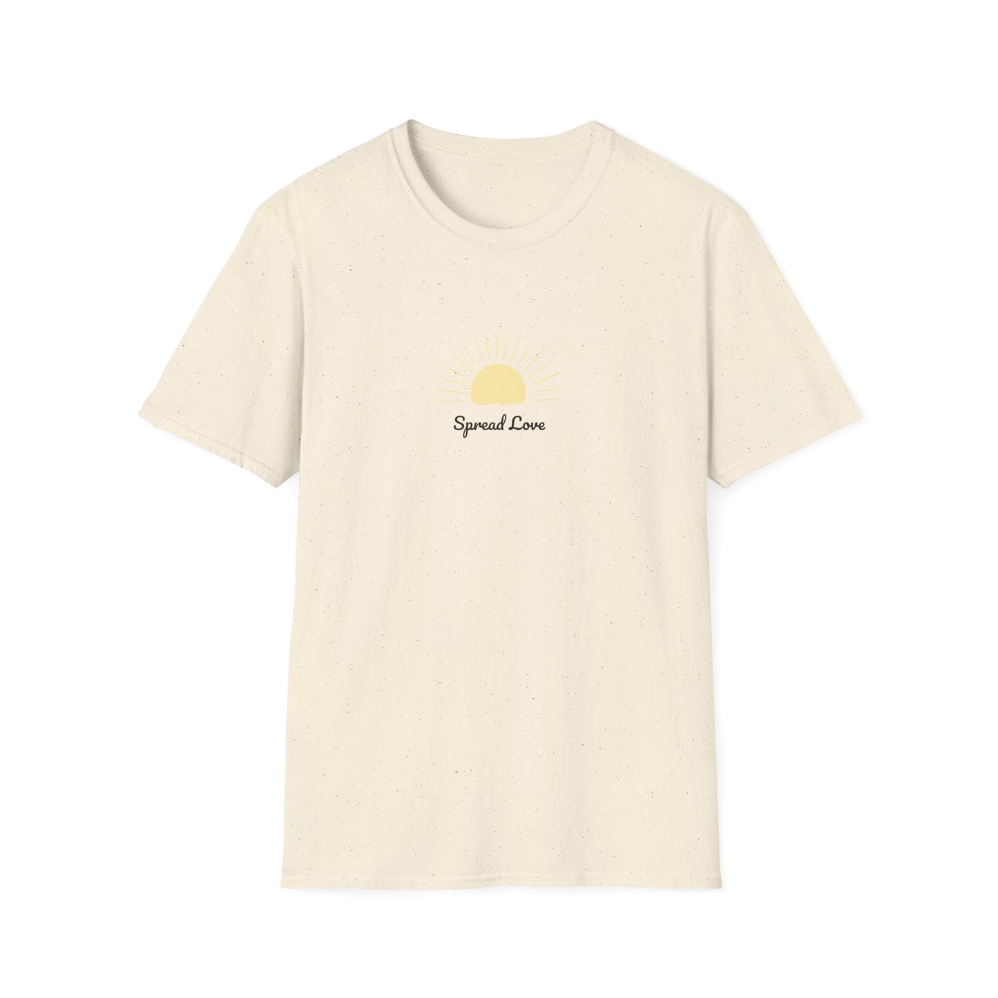 Sunrise 'Spread Love' T-Shirt — Minimal Positive Graphic Tee